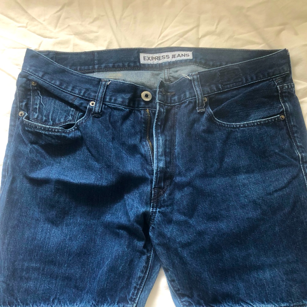 Roco Express blue Jeans textured ripple